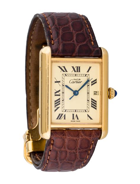 cardier watch|cartier tank watch.